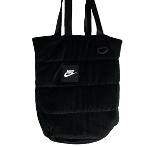 Nike sportswear winterized heritage tote reversible| Black | Fleece Lined